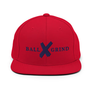 BALL x GRIND: NAVY X Snap Back