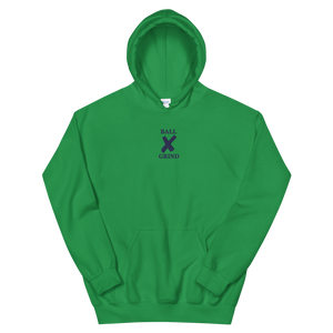 BALL x GRIND: NAVY X HOODIE