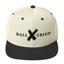Load image into Gallery viewer, BALL x GRIND: Black X Snap Back