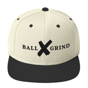 BALL x GRIND: Black X Snap Back