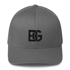 BALL x GRIND: THE GRIND (Black Stitch) Flexfit Structured Twill Cap