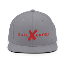 Load image into Gallery viewer, BALL x GRIND: RED X Snap Back