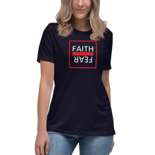 Load image into Gallery viewer, Ball x Grind &quot;Faith Over Fear&quot; Women&#39;s Relaxed T-Shirt