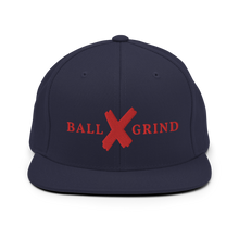 Load image into Gallery viewer, BALL x GRIND: RED X Snap Back