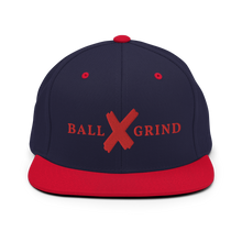 Load image into Gallery viewer, BALL x GRIND: RED X Snap Back