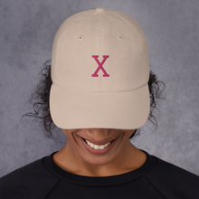 Load image into Gallery viewer, BALL x GRIND: #BLM FOREVER Blk/Pnk Dad hat