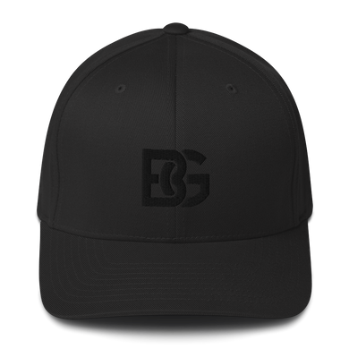 BALL x GRIND: THE GRIND (Black Stitch) Flexfit Structured Twill Cap