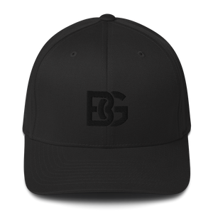 BALL x GRIND: THE GRIND (Black Stitch) Flexfit Structured Twill Cap