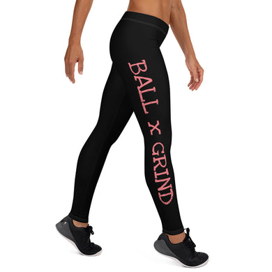Ball x Grind - Black and Pink Leggings