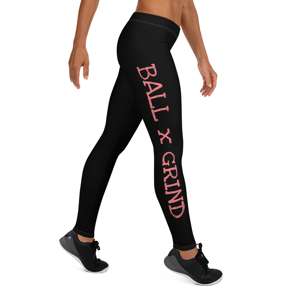 Ball x Grind - Black and Pink Leggings