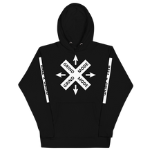 Load image into Gallery viewer, BALL x GRIND - GRIND MODE (BLACK/WHITE) Unisex Hoodie