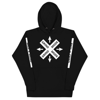 BALL x GRIND - GRIND MODE (BLACK/WHITE) Unisex Hoodie