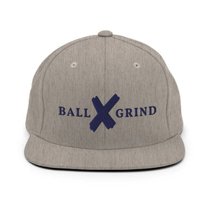BALL x GRIND: NAVY X Snap Back
