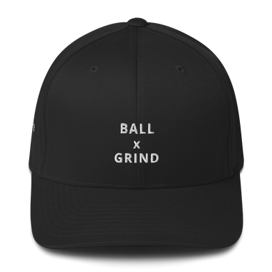 Ball x Grind - The Beginning (Grind Mode) Flexfit Structured Twill Cap