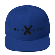 Load image into Gallery viewer, BALL x GRIND: Black X Snap Back