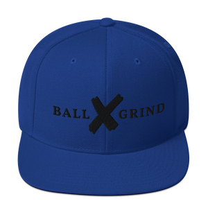 BALL x GRIND: Black X Snap Back