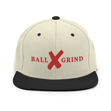 Load image into Gallery viewer, BALL x GRIND: RED X Snap Back