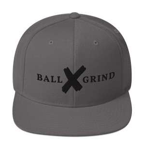 BALL x GRIND: Black X Snap Back