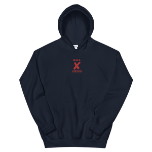 BALL x GRIND: RED X HOODIE