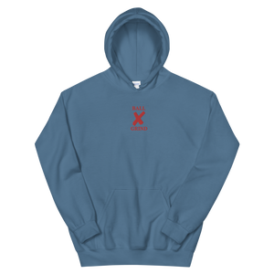 BALL x GRIND: RED X HOODIE