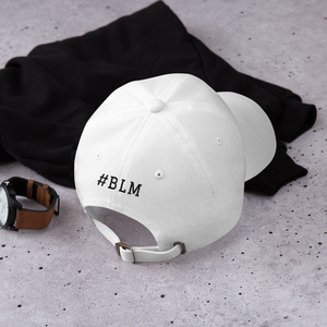 BALL x GRIND: #BLM FOREVER  WHT/BLK Dad Hat