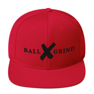 BALL x GRIND: Black X Snap Back