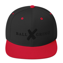 Load image into Gallery viewer, BALL x GRIND: Black X Snap Back