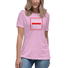 Load image into Gallery viewer, Ball x Grind &quot;Faith Over Fear&quot; Women&#39;s Relaxed T-Shirt