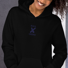 Load image into Gallery viewer, BALL x GRIND: NAVY X HOODIE