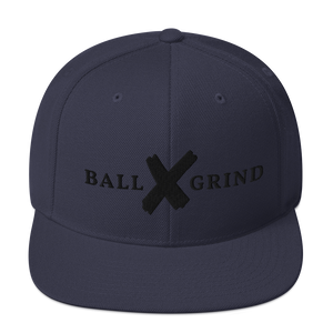BALL x GRIND: Black X Snap Back