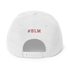 Load image into Gallery viewer, BALL x GRIND - FOREVER #BLM Snapback Hat White/Red