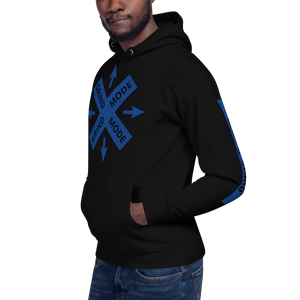 BALL x GRIND - GRIND MODE (BLACK/BLUE) Unisex Hoodie