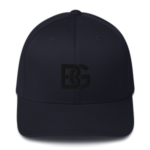 BALL x GRIND: THE GRIND (Black Stitch) Flexfit Structured Twill Cap