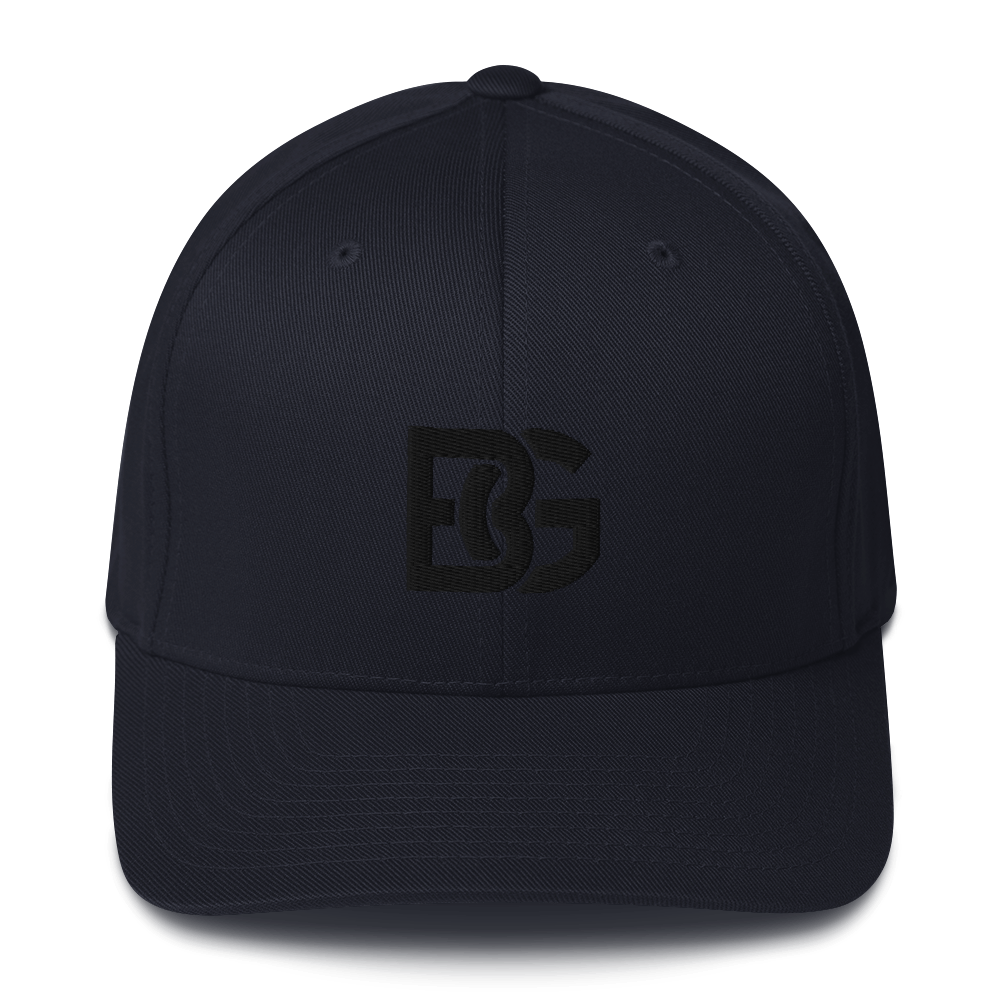 BALL x GRIND: THE GRIND (Black Stitch) Flexfit Structured Twill Cap