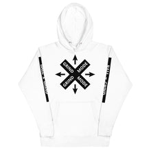 Load image into Gallery viewer, BALL x GRIND - GRIND MODE (WHITE/BLACK) Unisex Hoodie