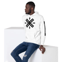 Load image into Gallery viewer, BALL x GRIND - GRIND MODE (WHITE/BLACK) Unisex Hoodie