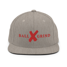 Load image into Gallery viewer, BALL x GRIND: RED X Snap Back