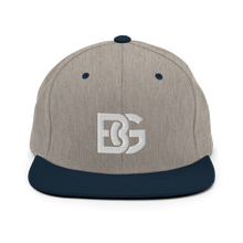 Load image into Gallery viewer, BALL x GRIND - BG (White Stitched) Snapback