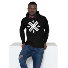 Load image into Gallery viewer, BALL x GRIND - GRIND MODE (BLACK/WHITE) Unisex Hoodie