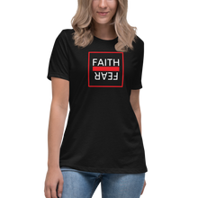 Load image into Gallery viewer, Ball x Grind &quot;Faith Over Fear&quot; Women&#39;s Relaxed T-Shirt