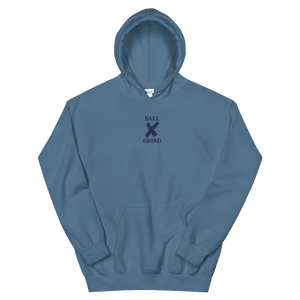 BALL x GRIND: NAVY X HOODIE