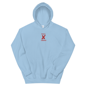 BALL x GRIND: RED X HOODIE