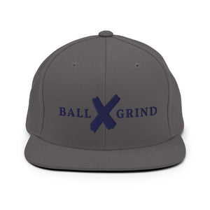 BALL x GRIND: NAVY X Snap Back