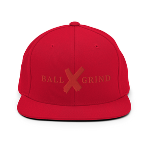 BALL x GRIND: RED X Snap Back