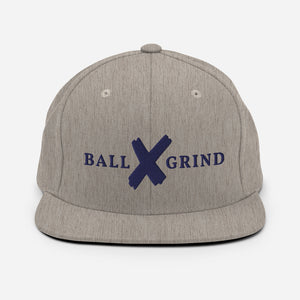 BALL x GRIND: NAVY X Snap Back
