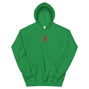 BALL x GRIND: RED X HOODIE