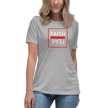Load image into Gallery viewer, Ball x Grind &quot;Faith Over Fear&quot; Women&#39;s Relaxed T-Shirt
