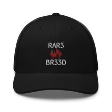 Load image into Gallery viewer, BALL+GRIND - RAR3 BR33D Blk Trucker Cap