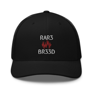 BALL+GRIND - RAR3 BR33D Blk Trucker Cap