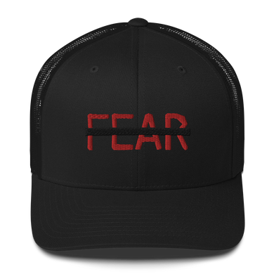 BALL+GRIND - FEARLESS Black Strike Trucker Cap
